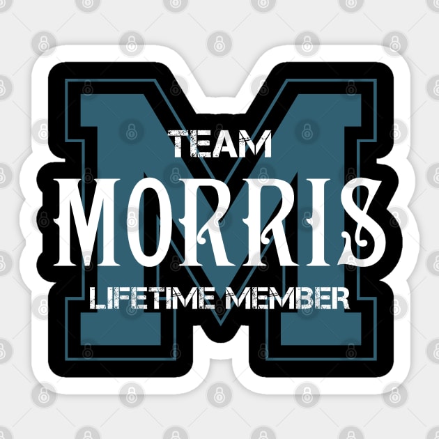 Team MORRIS Lifetime Member Sticker by HarrisonAlbertinenw